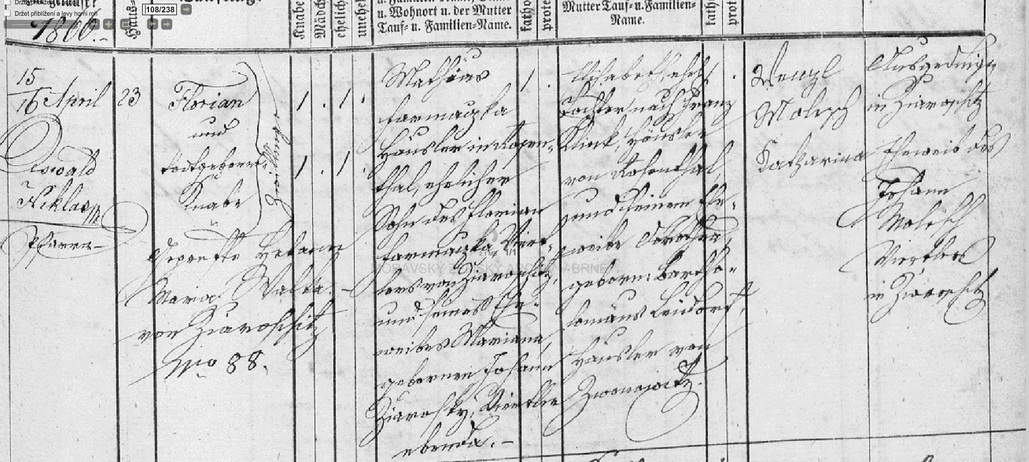 1. Florian Farmačka narození 15-4-1866 Zdravá Voda 6023  108z238 small.jpg
