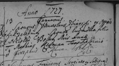svatba Wencelaus Ždárský a Ludmila 1727.JPG