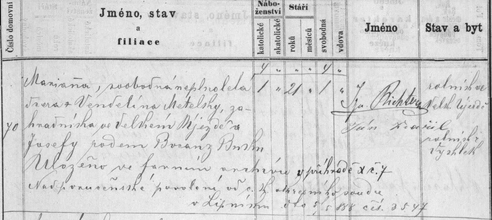 Alois Veverka sňatek 1888 2 small.jpg
